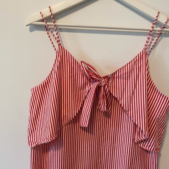 KAZO Pinstripe Summer Dress - Picture 2 of 13